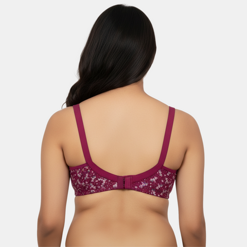 Envie Non-Padded Non-Wired 3/4th Coverage Minimiser Bra - NVB1145 (Assorted)
