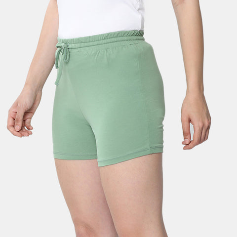 Envie Hugged Fit Hot Shorts - NVS5028 (Fair Green)