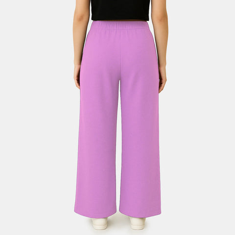 Envie Relaxed Fit Wide Leg Baggy Pant – NVTP8016 (Lilac)