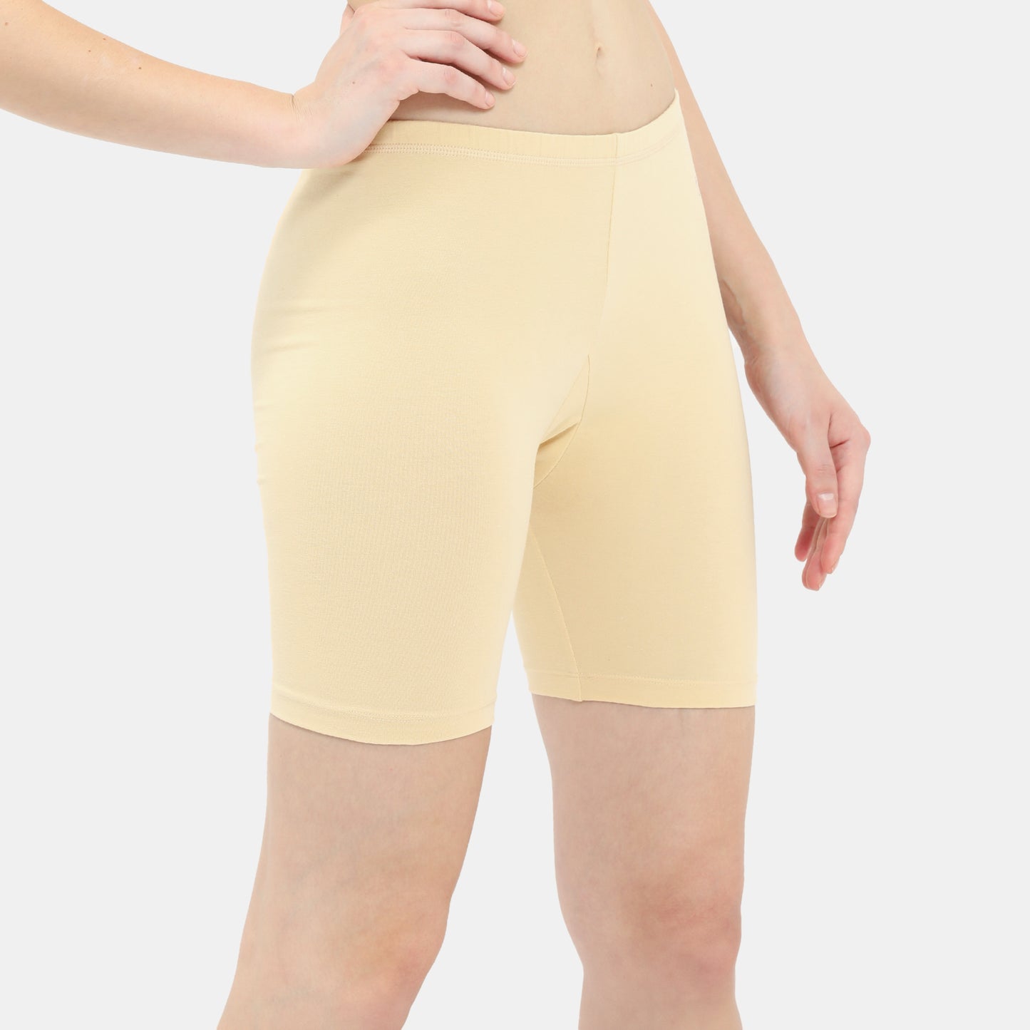 Envie Value+ Hugged Fit Thigh Length Cycling Shorts - NVS5025