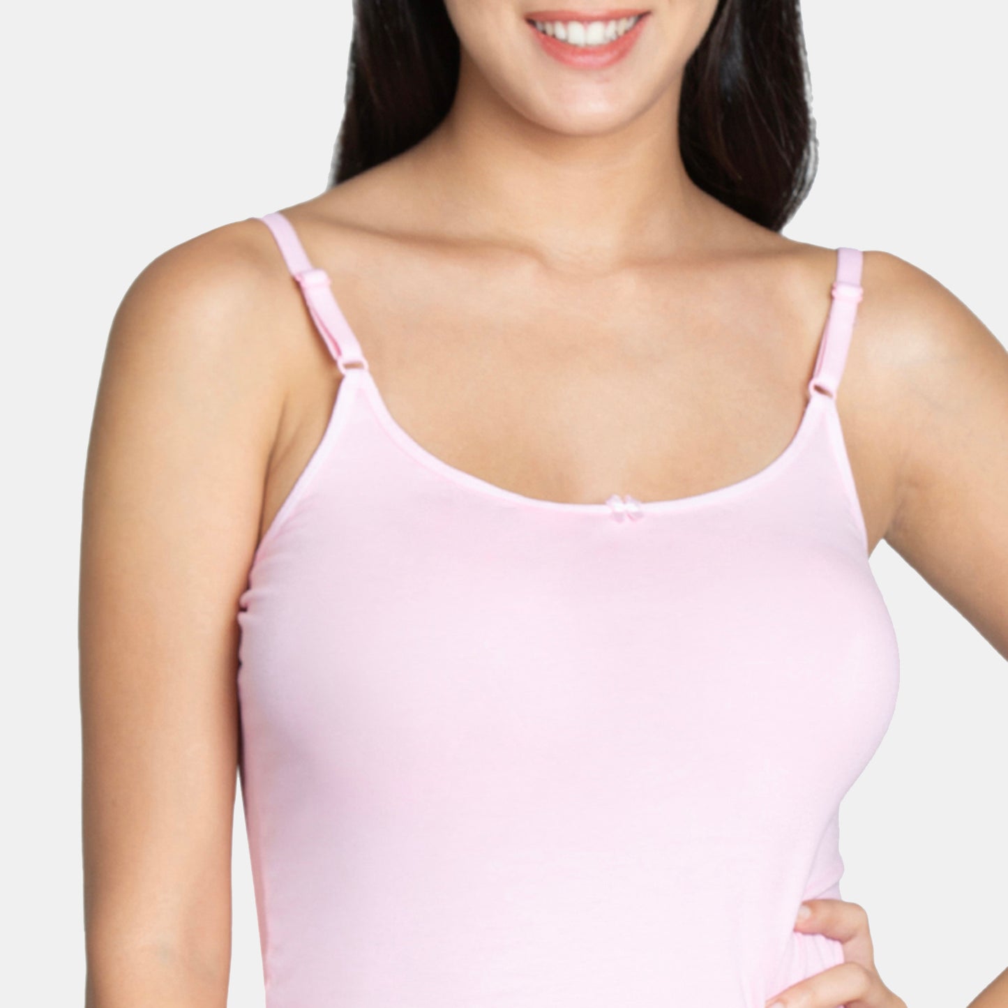 Envie Value+ Regular Fit Round Neck Short Length Basic Camisole - NVC3001