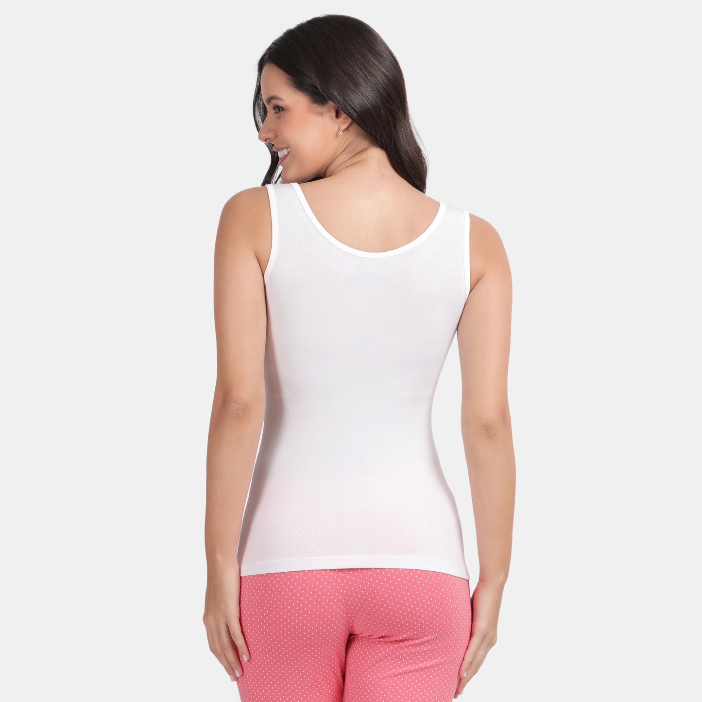 Envie Regular Fit U-Neck Short Length Tank Top - NVC3006