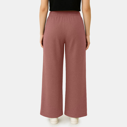 Envie Relaxed Fit Wide Leg Baggy Pant – NVTP8016 (Light mauve)