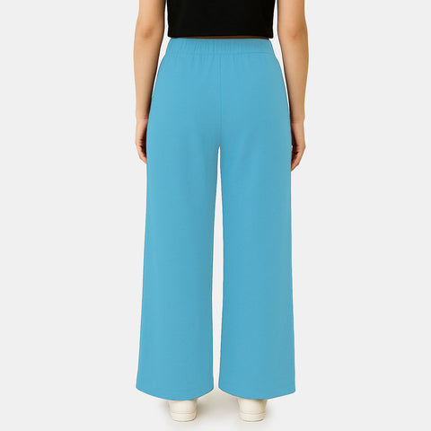 Envie Relaxed Fit Wide Leg Baggy Pant – NVTP8016 (Light Blue)