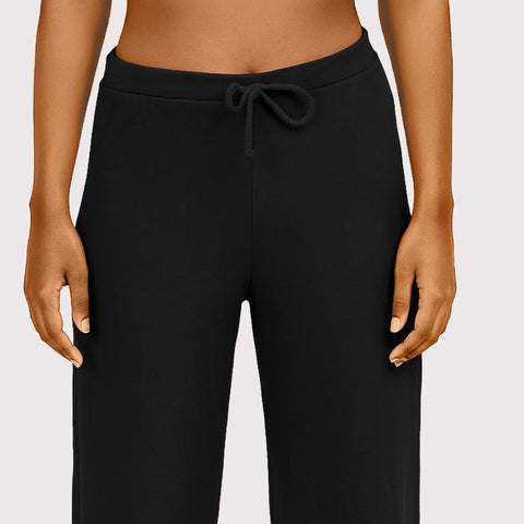 Envie Relaxed Fit Wide Leg Baggy Pant – NVTP8016 (Black)