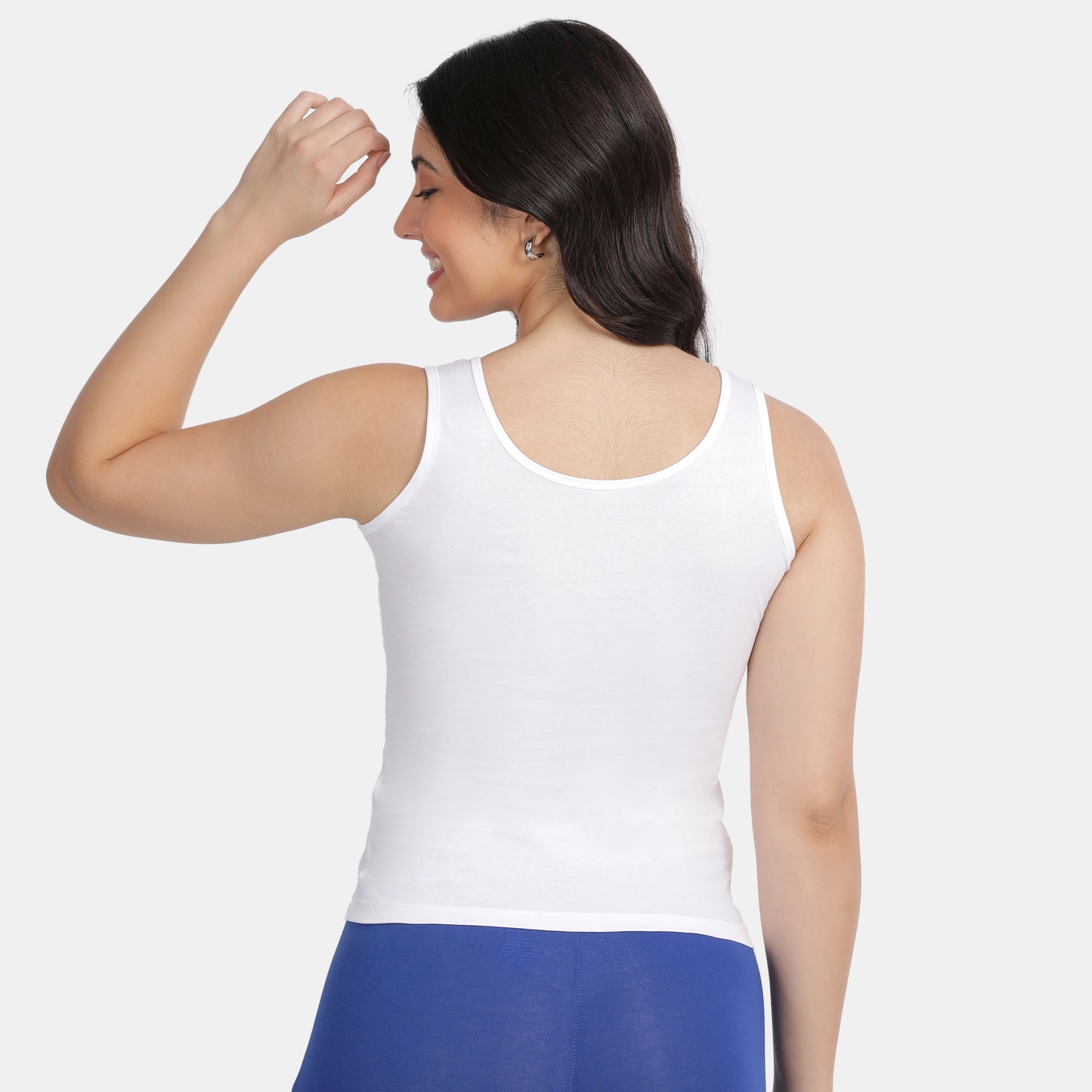 Envie Regular Fit U-Neck Short Length Tank Top - NVC3022