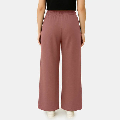 Envie Relaxed Fit Wide Leg Baggy Pant – NVTP8016 (Light mauve)