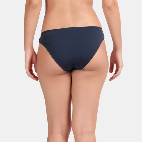 Envie Low Rise Half Rear Coverage Lace Bikini - NVP2060 (Navy)