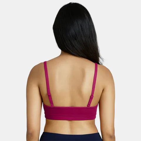 Envie Girls Non-Padded Non-Wired Full Coverage Beginners Bra - NVGB1008 (Dark Maroon)