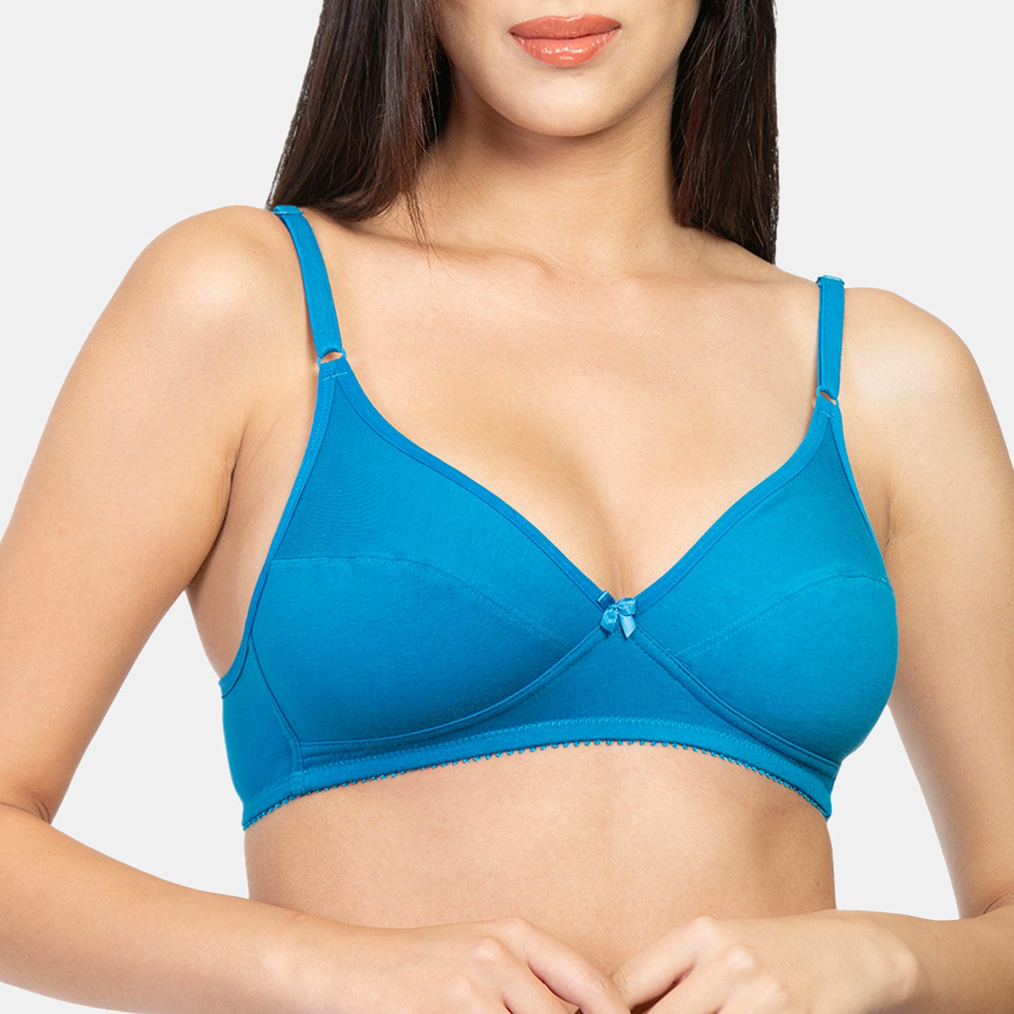 Envie Value+ Non-Padded Non-Wired 3/4th Coverage Minimizer Bra - NVB1001