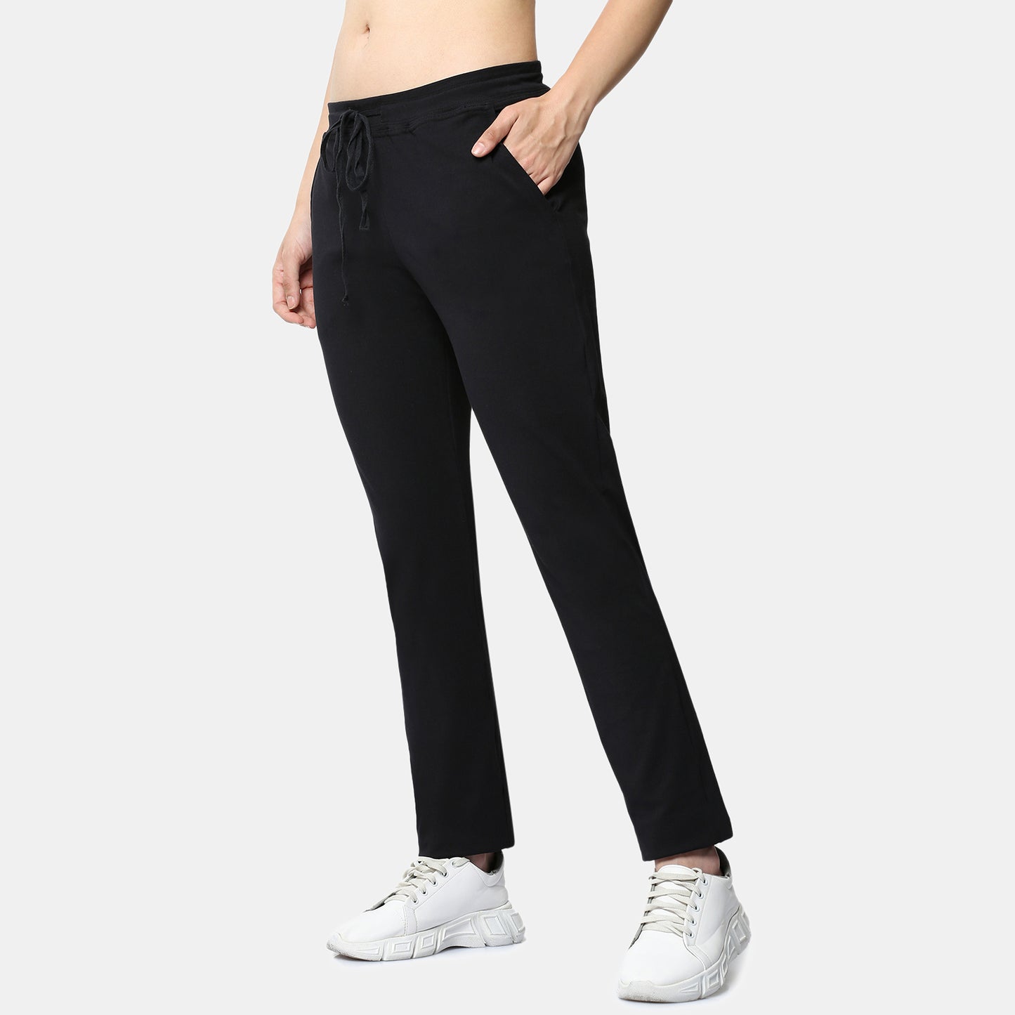 Envie Relaxed Fit Ankle Length Track Pant - NVTP8015