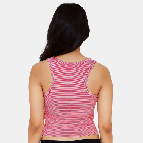 Envie Regular Fit U Neck Short Length Camisole - NVC3032 (Maroon)