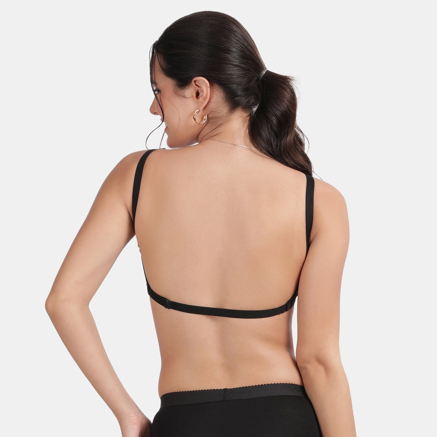 Envie Non-Padded Non-Wired 3/4th Coverage Backless Bra - NVB1120