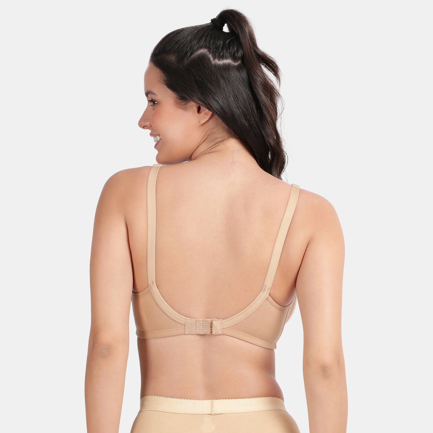 Envie Value+ Non-Padded Non-Wired 3/4th Coverage Minimiser Bra - NVB1024