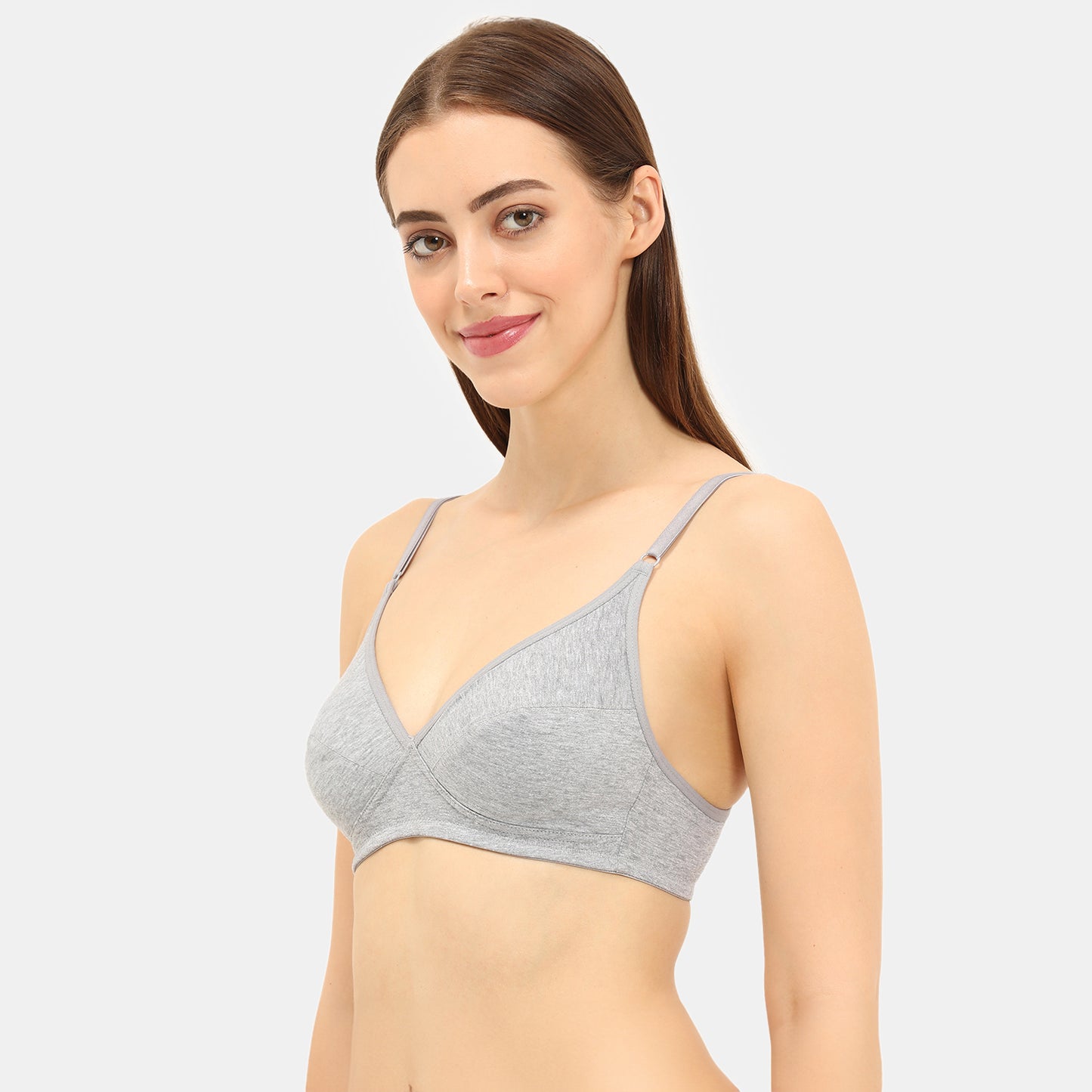 Envie Value+ Non-Padded Non-Wired 3/4th Coverage Minimiser Bra - NVB1083