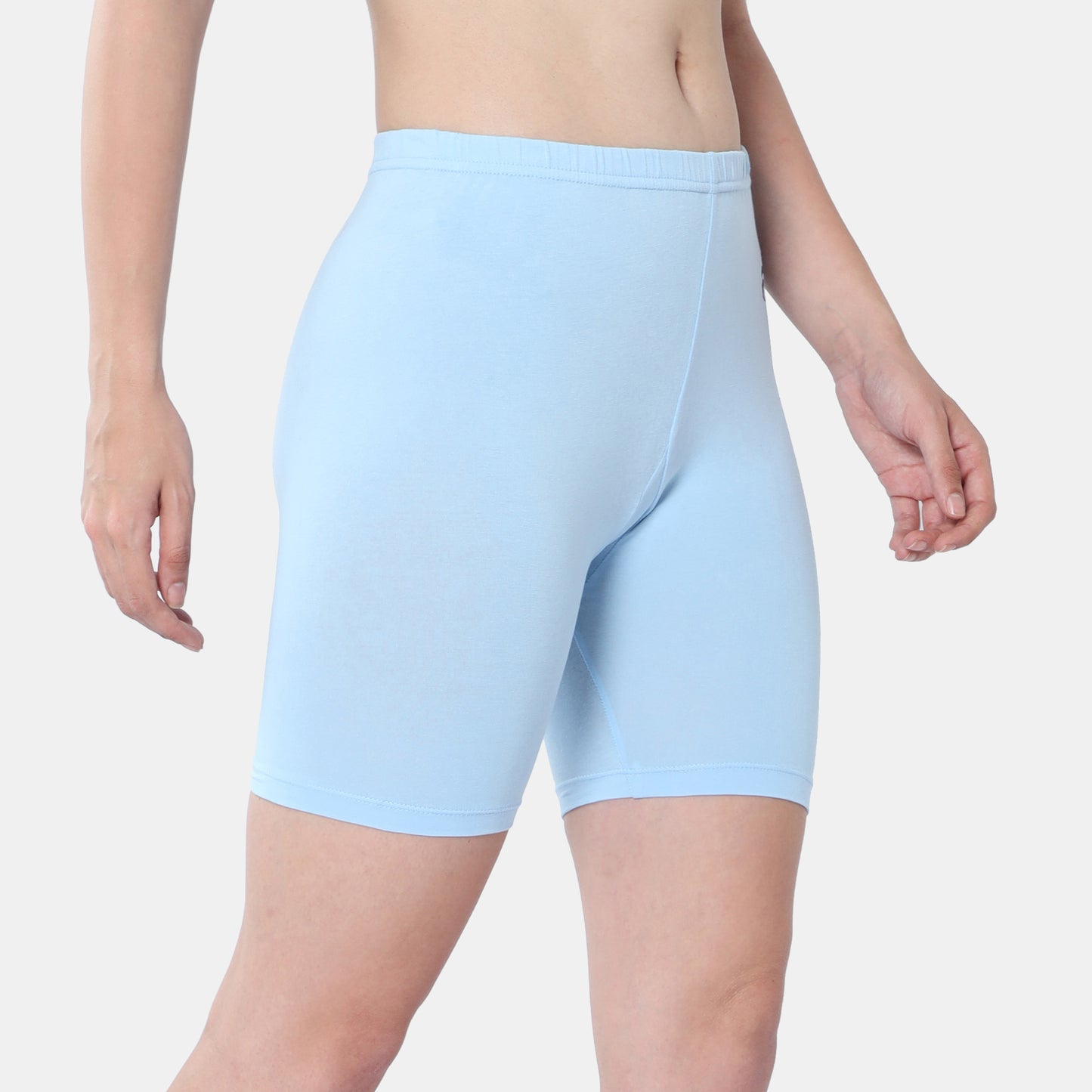 Envie Value+ Hugged Fit Thigh Length Cycling Shorts - NVS5025