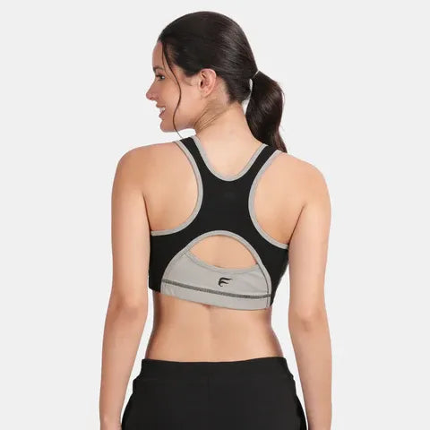 Envie full coverage padded sports bra NVB1051 for gym yoga and everyday comfort