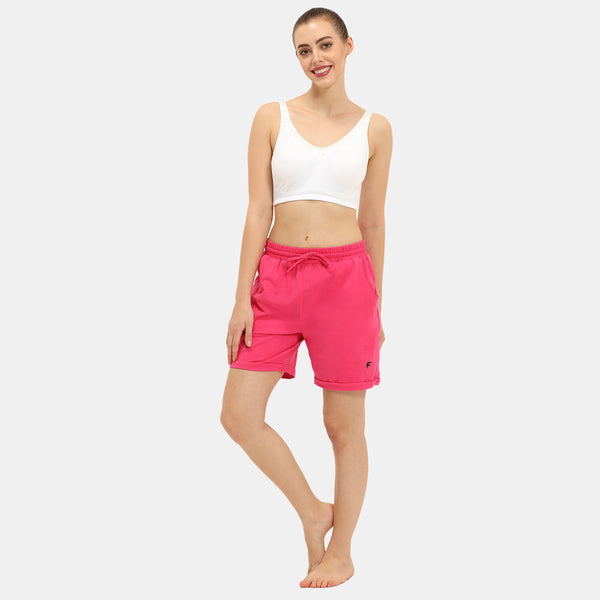 Envie Loose Fit Thigh Length Shorts - NVS5022 (Fusia)