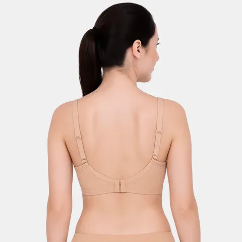 Nude non padded T-shirt bra Envie non wired 3/4th coverage soft cotton spandex bra