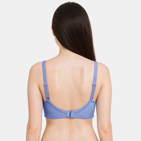 Powder blue T-shirt bra Envie non padded non wired 3/4th coverage comfortable everyday bra