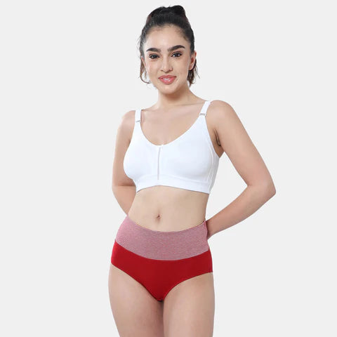 White t shirt bra Envie non wired non padded full coverage seamless bra invisible under clothes daily wear