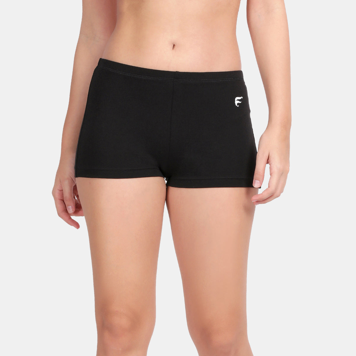 Envie Regular Fit Basic Underskirt Shorts - NVS5017 (Black)