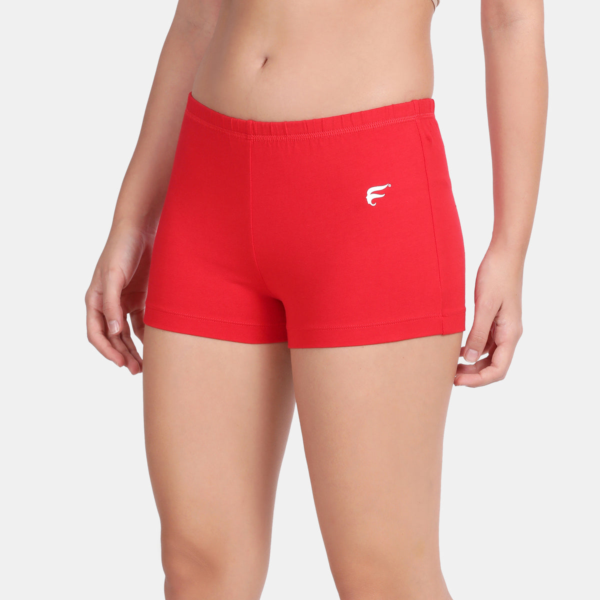 Envie Regular Fit Basic Underskirt Shorts - NVS5017 (Red)