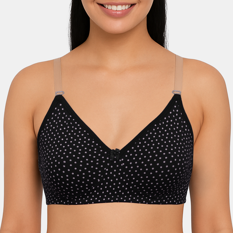 Envie Non-Padded Non-Wired 3/4th Coverage Minimiser Bra - NVB1135 (Assorted)