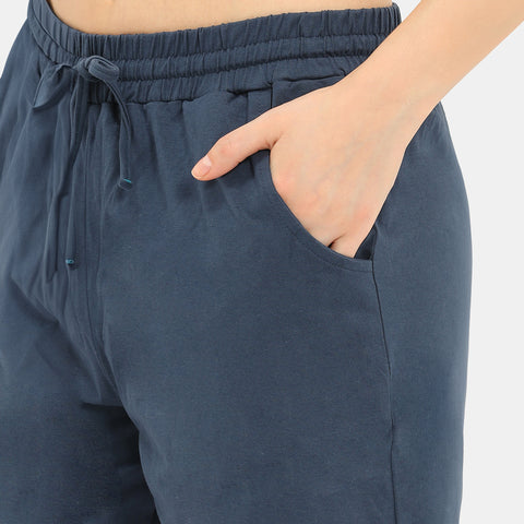 Envie Loose Fit Thigh Length Shorts - NVS5022 (Dark Denim)