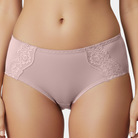 Envie Mid Rise 3/4th Coverage Lace Hipster - NVP2067 (Mouse)