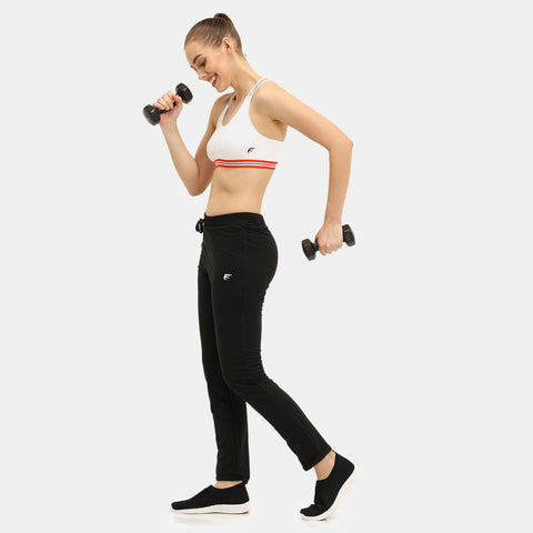 Envie Padded Non-Wired Full Coverage Sports Bra - NVB1069 (White)
