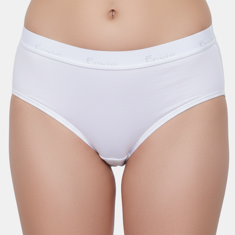 Envie Low Rise Half Coverage Bikini - NVP2063 (White)