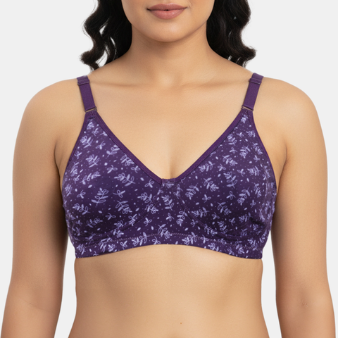 Envie Non-Padded Non-Wired 3/4th Coverage Minimiser Bra - NVB1145 (Assorted)