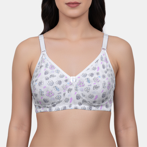 Envie Non-Padded Non-Wired 3/4th Coverage Minimiser Bra - NVB1145 (Assorted)
