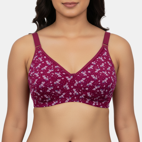 Envie Non-Padded Non-Wired 3/4th Coverage Minimiser Bra - NVB1145 (Assorted)