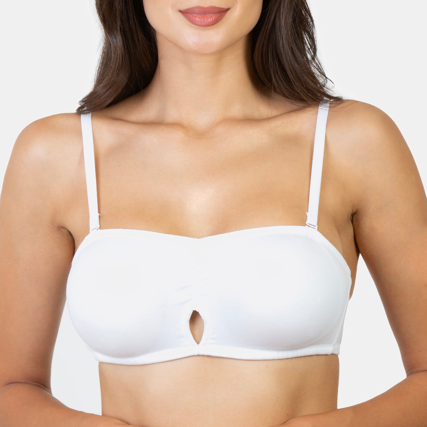 Envie Value+ Non-Padded Non-Wired Medium Coverage Bandeau Bra - NVB1027