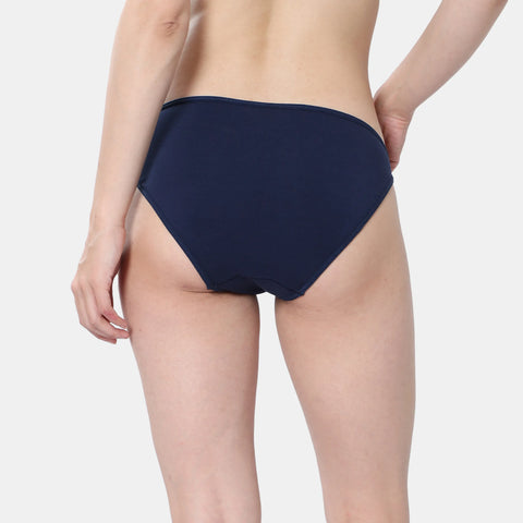 Envie Low Rise Half Coverage Bikini (Pack of 2) - NVP2055 (Black Pink)