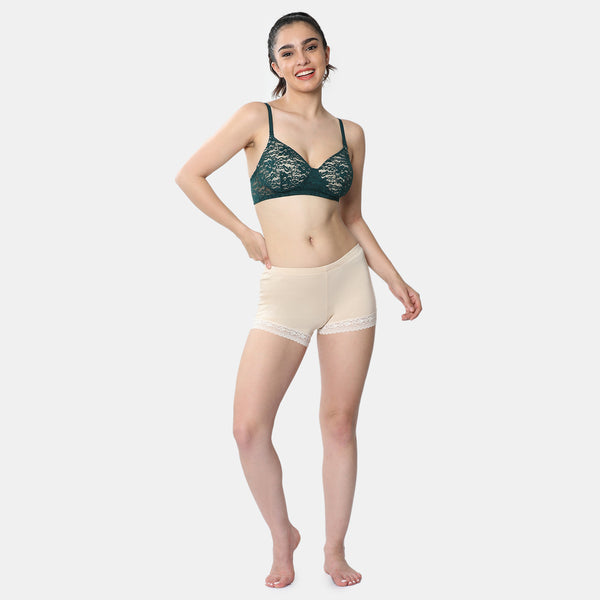 Envie Hugged Fit Ultralight Hot Shorts - NVS5030 (Nude)