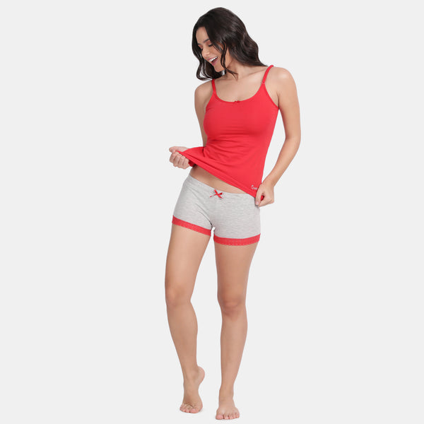 Envie Dualtone Hugged Fit Lace Micro Mini - NVS5008 (Grey)