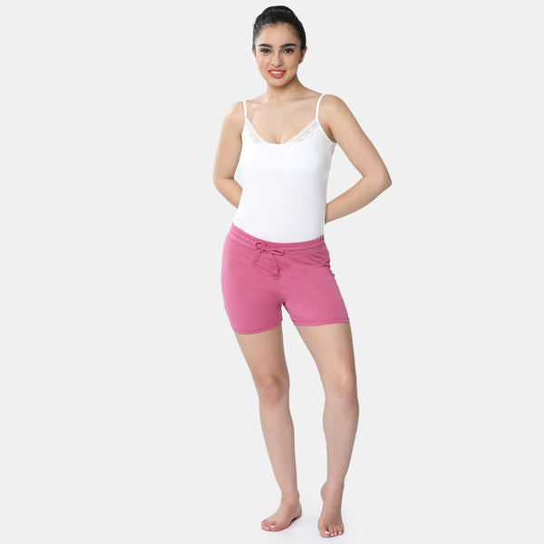 Envie Hugged Fit Hot Shorts - NVS5028 (Heather Rose)