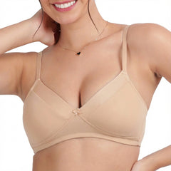 Envie Padded Non-Wired 3/4th Coverage T-Shirt Bra - NVB1129 (Skin)