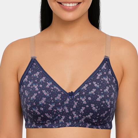 Envie Non-Padded Non-Wired 3/4th Coverage Minimiser Bra - NVB1135 (Assorted)