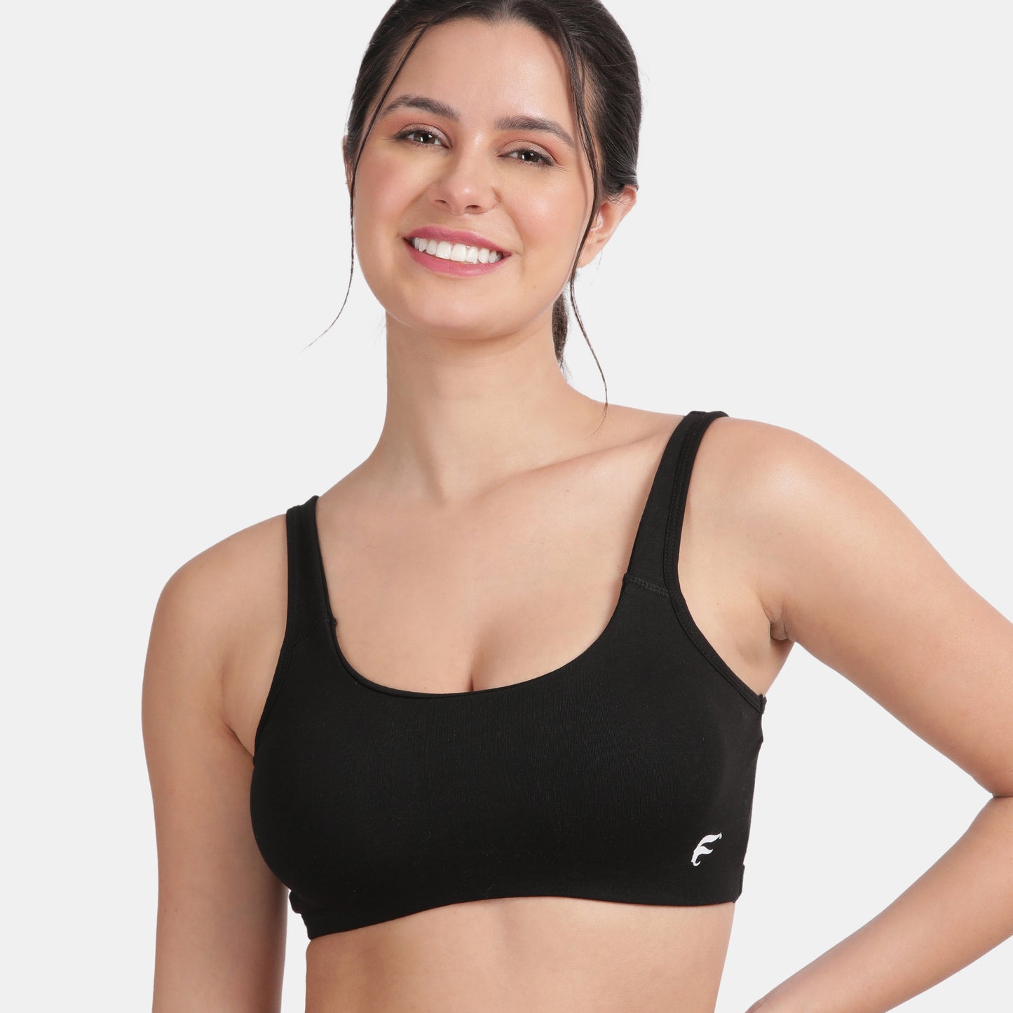 Envie Padded Non-Wired 3/4th Coverage Sports Bra - NVB1123