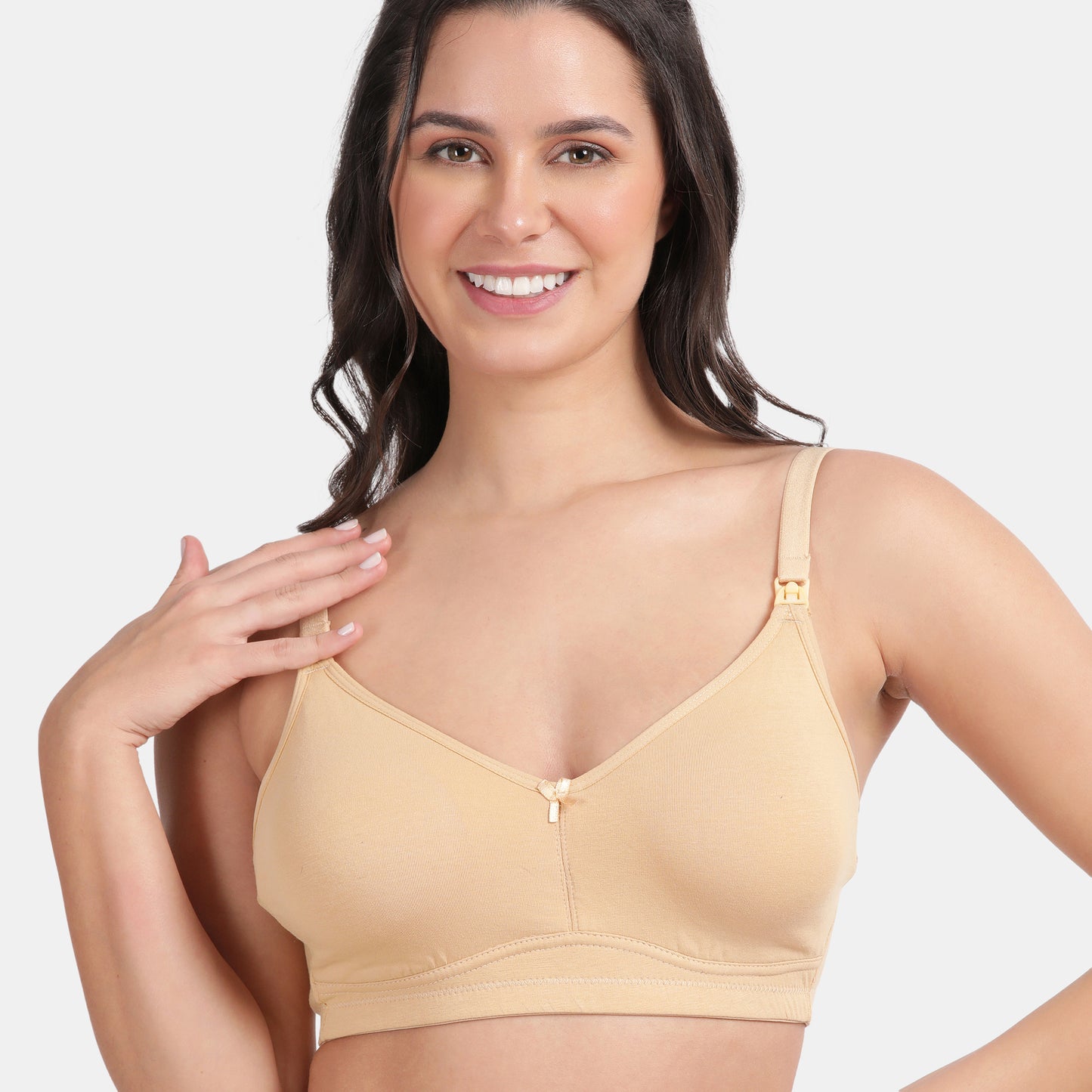 Envie Non-Padded Non-Wired 3/4th Coverage Maternity Bra - NVB1116