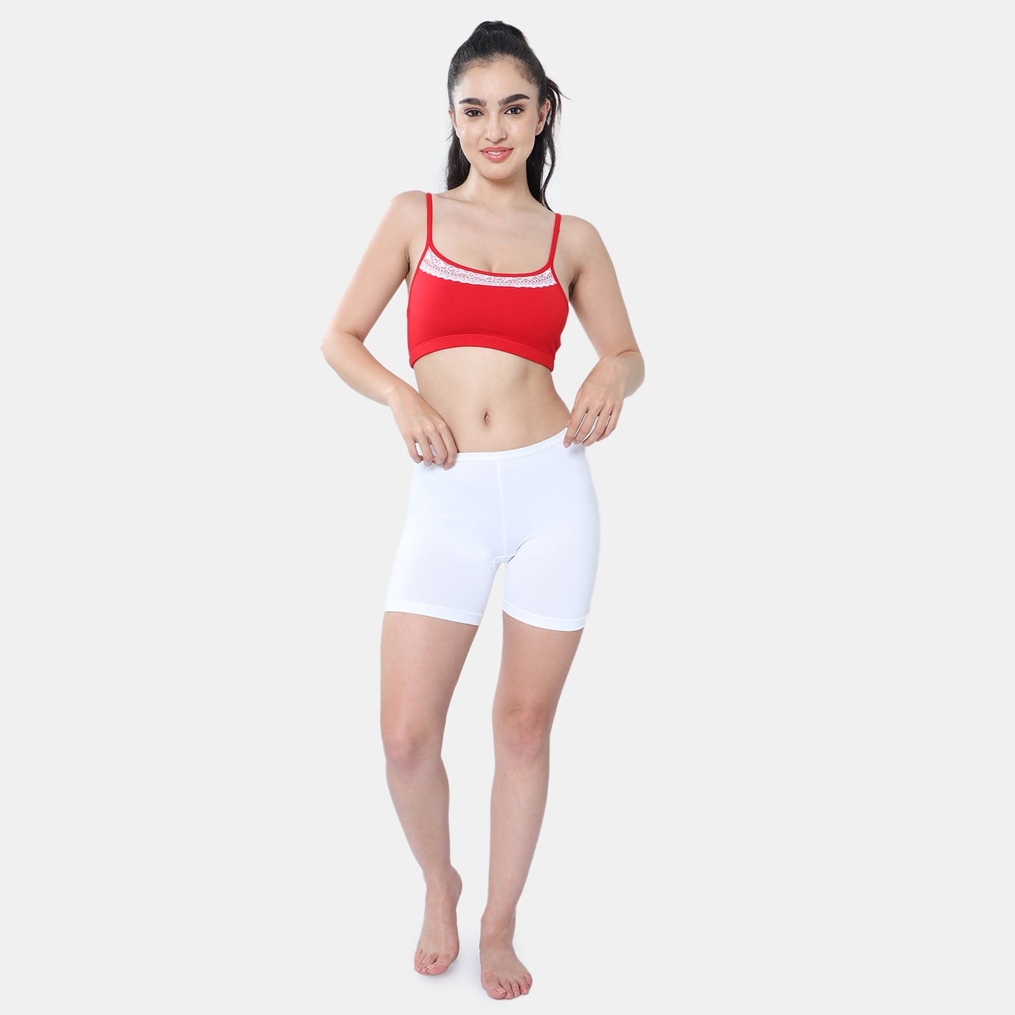 Envie Hugged Fit Thighcling Shorts - NVS5029