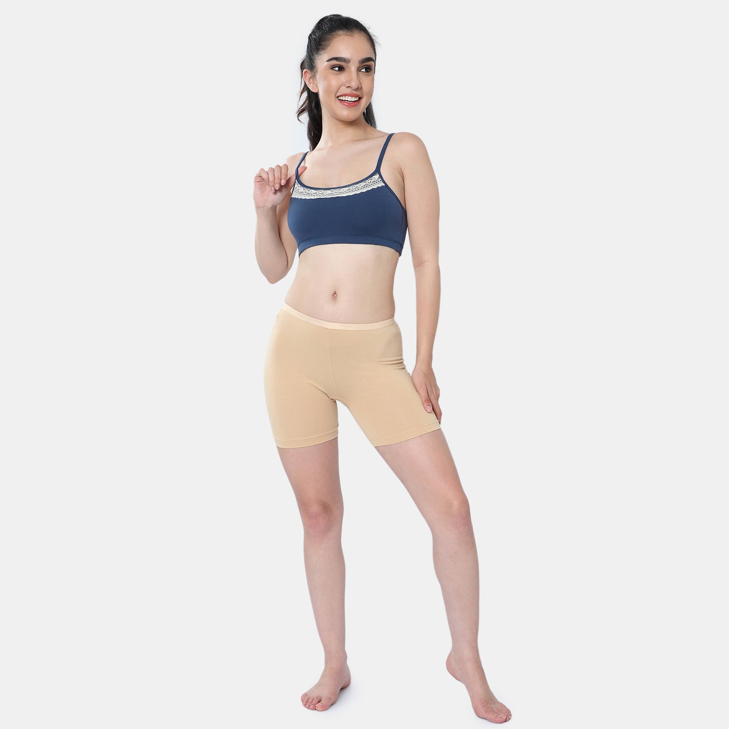 Envie Hugged Fit Thighcling Shorts - NVS5029