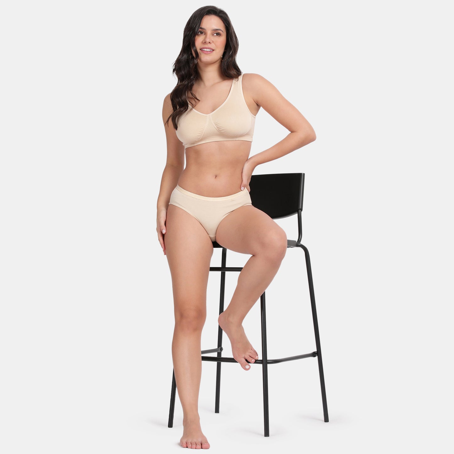 Envie Value+ Non-Padded Non-Wired Full Coverage Sleeping Bra - NVB1022