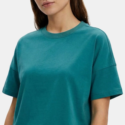 Envie Relaxed Fit Short Sleeve T-Shirt - NVTS1002 (Sea Green)