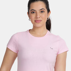 Envie Regular Fit Short Sleeve T-Shirt - NVTS1001 (Pink)