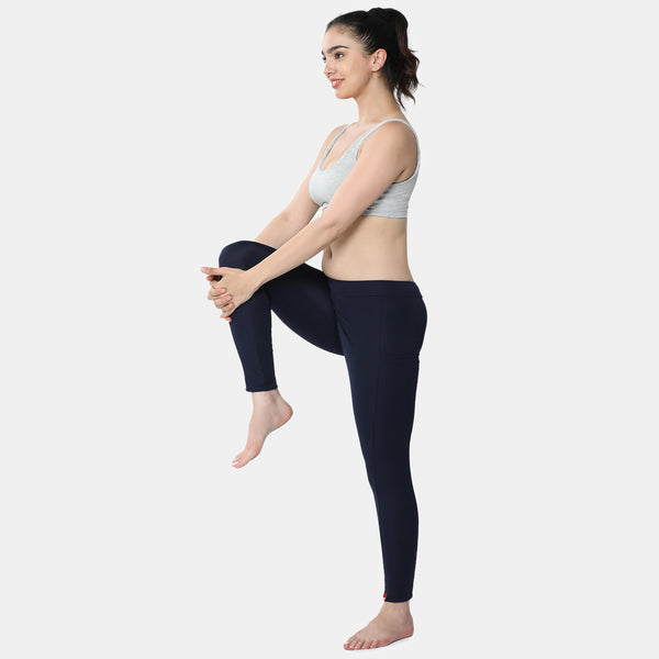 Envie Skinny Fit Ankle Length Yoga Pant - NVTP8014 (Navy)